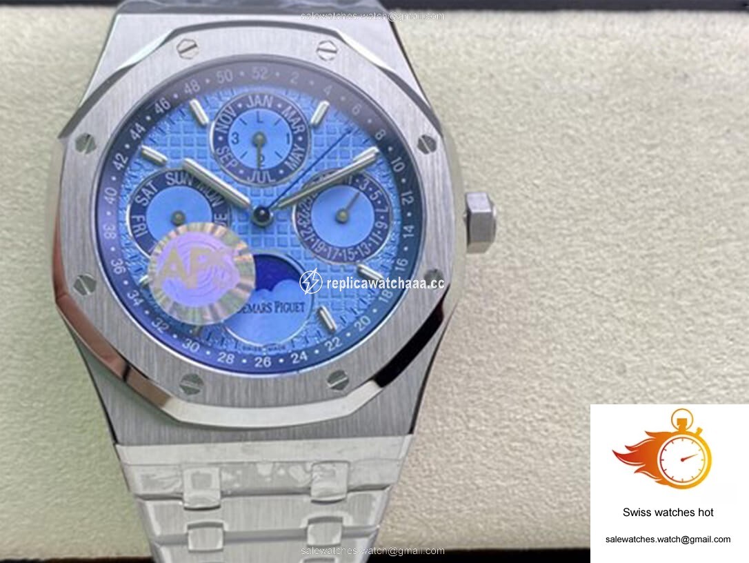 Audemars Piguet Royal Oak 26574PT.OO.1220PT.01 APS Factory Blue Dial 1 Audemars Piguet Royal Oak 26574PT.OO.1220PT.01 APS Factory Blue Dial 1
