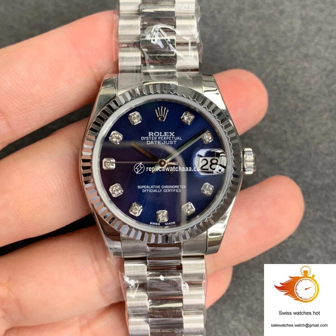 Rolex Datejust 31MM GS Factory Blue Dial 1 Rolex Datejust 31MM GS Factory Blue Dial 1