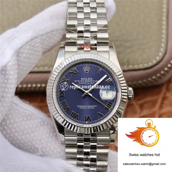 Rolex Datejust 36MM GM Factory Blue Dial 1 Rolex Datejust 36MM GM Factory Blue Dial 1