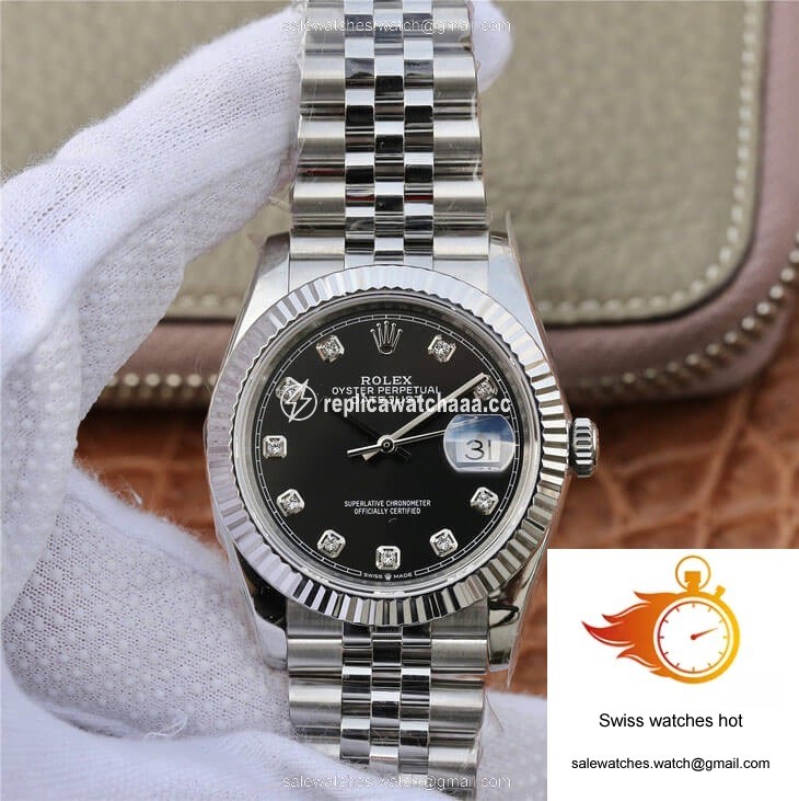 Rolex Datejust M126234-0027 GM Factory Black Diamond-se Dial 1 Rolex Datejust M126234-0027 GM Factory Black Diamond-se Dial 1