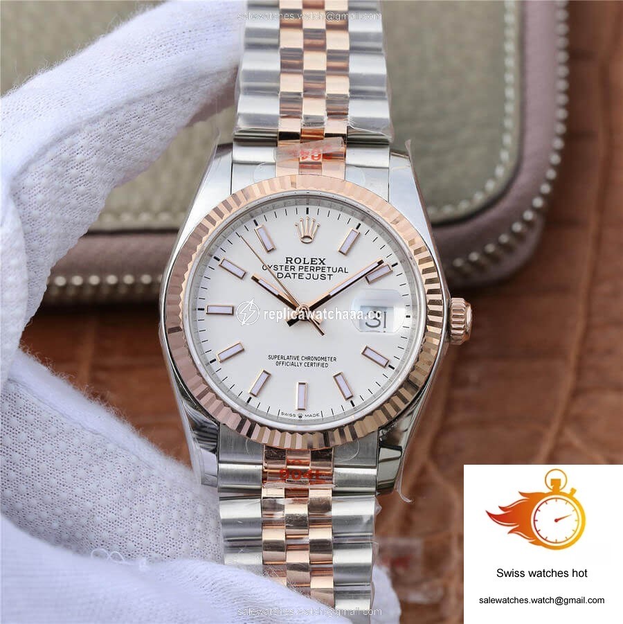 Rolex Datejust M126231-0017 36MM GM Factory Rose Gold 1 Rolex Datejust M126231-0017 36MM GM Factory Rose Gold 1