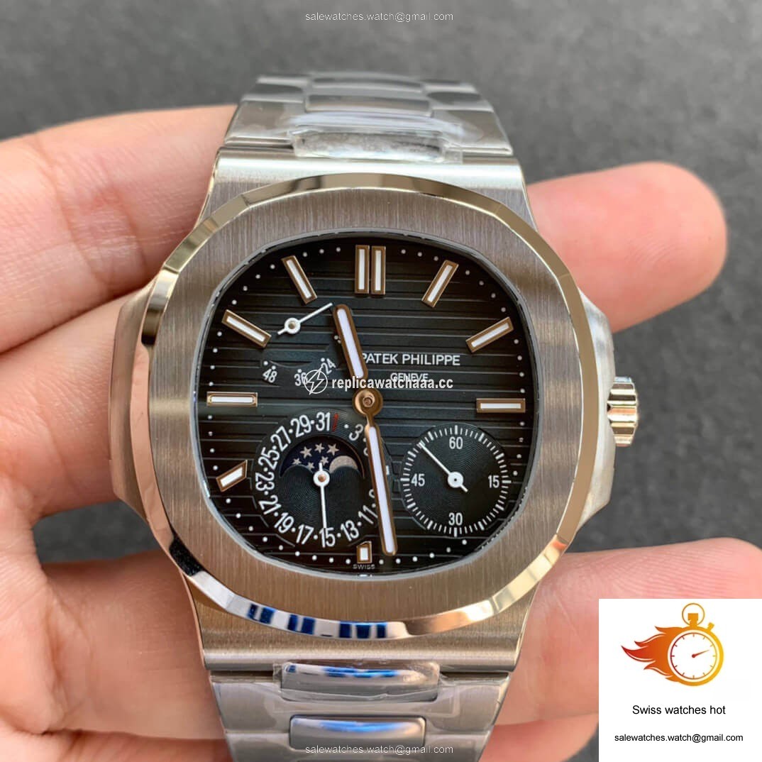 Patek Philippe Nautilus 5712/1A-001 ZF Factory Dark Blue Dial 1 Patek Philippe Nautilus 5712/1A-001 ZF Factory Dark Blue Dial 1