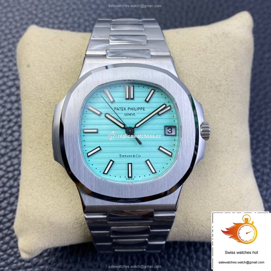 Patek Philippe Nautilus 5711/1A-018 3K Factory Tiffany Blue Dial 1 Patek Philippe Nautilus 5711/1A-018 3K Factory Tiffany Blue Dial 1