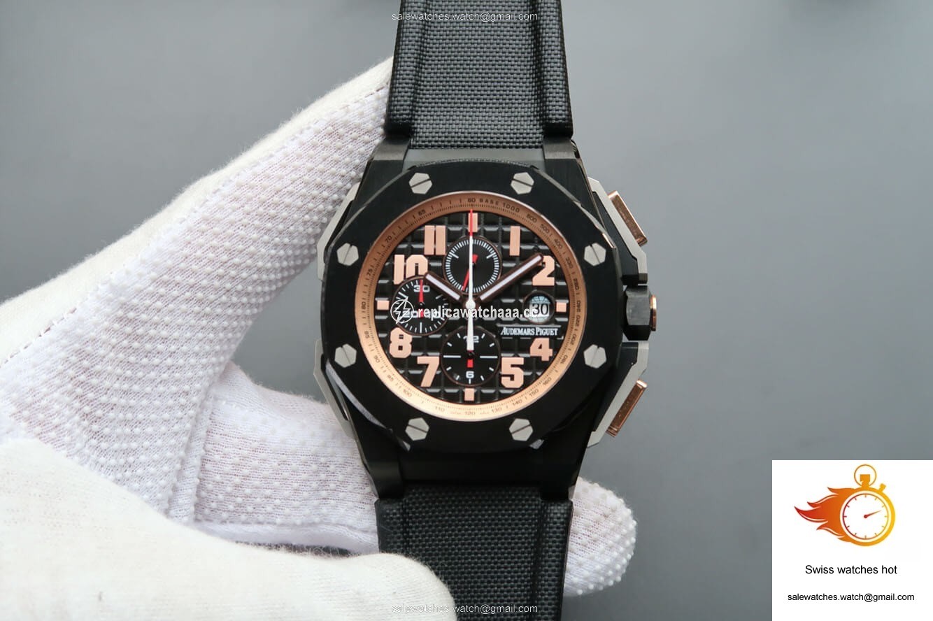 Audemars Piguet Royal Oak Offshore 26378IO.OO.A001KE.01 JF Factory V2 Black Dial 1 Audemars Piguet Royal Oak Offshore 26378IO.OO.A001KE.01 JF Factory V2 Black Dial 1