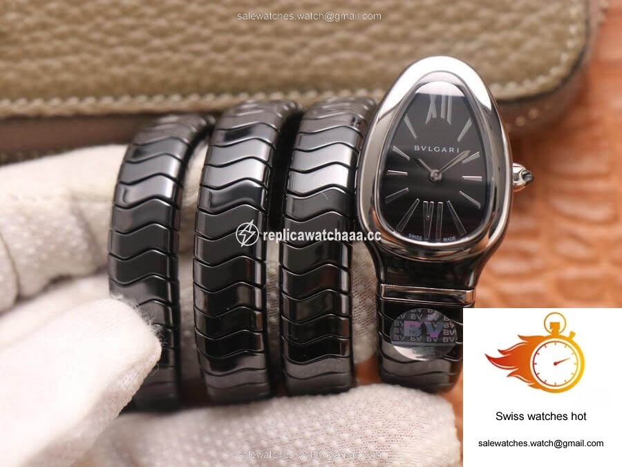 Bvlgari Serpenti BV Factory Black Ceramic Dial 1 Bvlgari Serpenti BV Factory Black Ceramic Dial 1