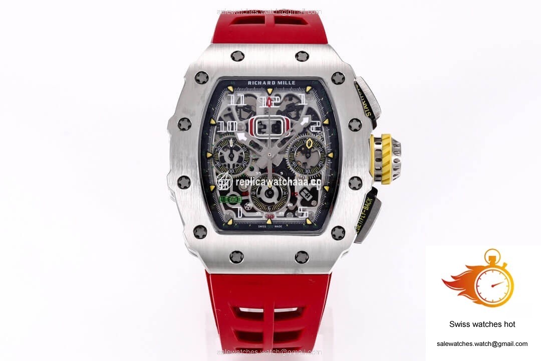 Richard Mille RM11-03RG KV Factory Titanium Red Strap 1 Richard Mille RM11-03RG KV Factory Titanium Red Strap 1