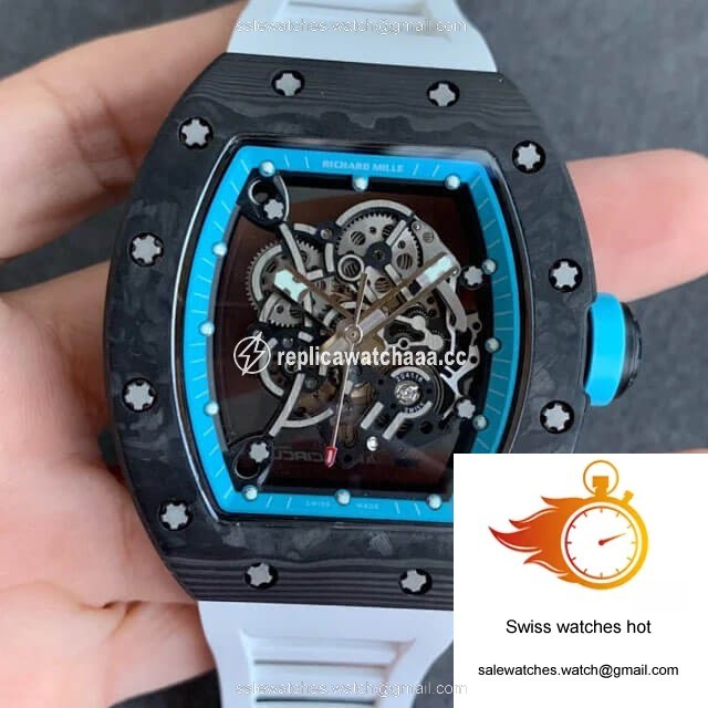 Richard Mille RM055 KV Factory V2 Skeleton Dial 1 Richard Mille RM055 KV Factory V2 Skeleton Dial 1