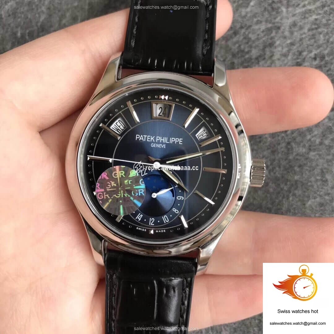 Patek Philippe Complications 5205G-013 GR Factory Stainless Steel Blue Dial 1 Patek Philippe Complications 5205G-013 GR Factory Stainless Steel Blue Dial 1