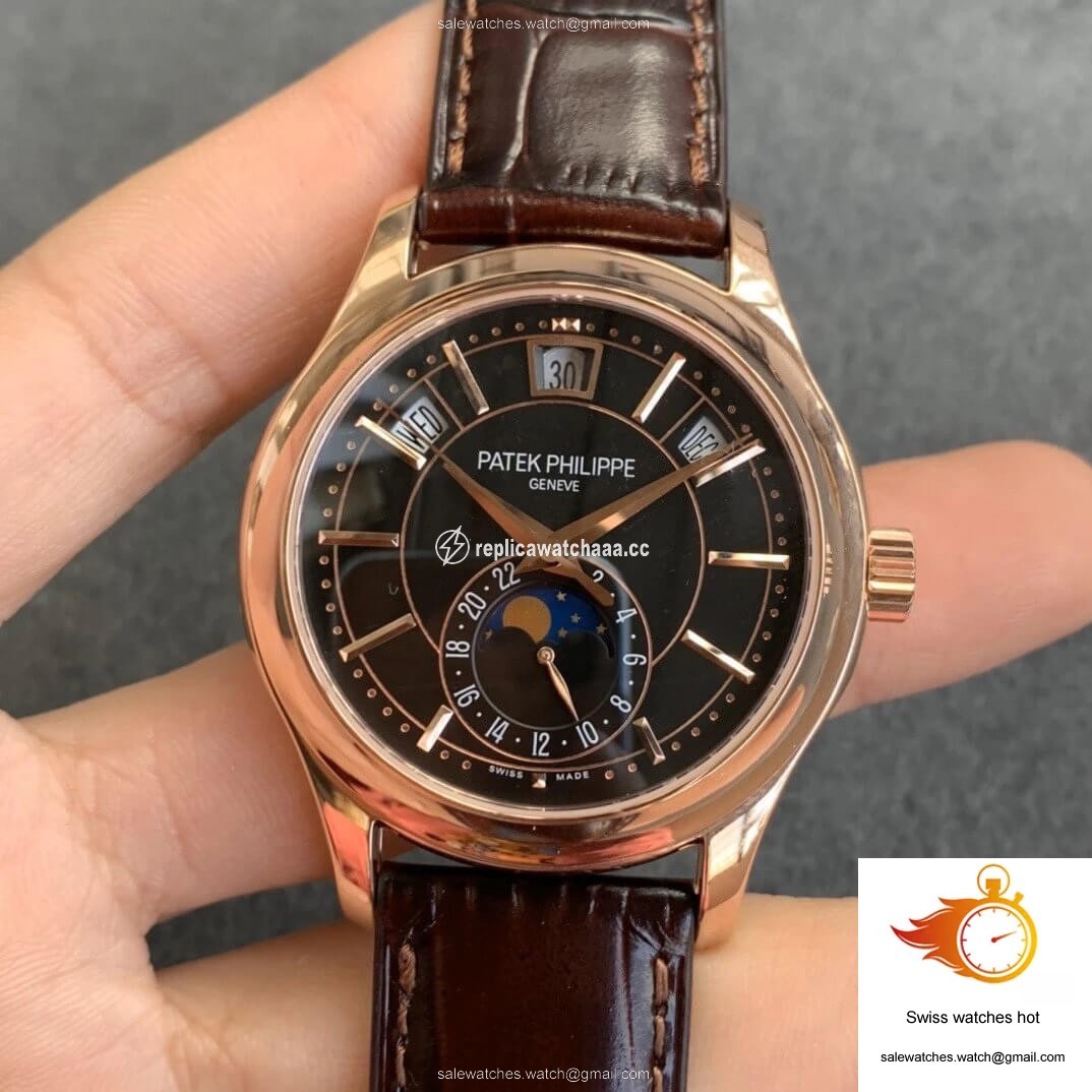 Patek Philippe Complications 5205R-010 GR Factory Rose Gold Black Dial 1 Patek Philippe Complications 5205R-010 GR Factory Rose Gold Black Dial 1