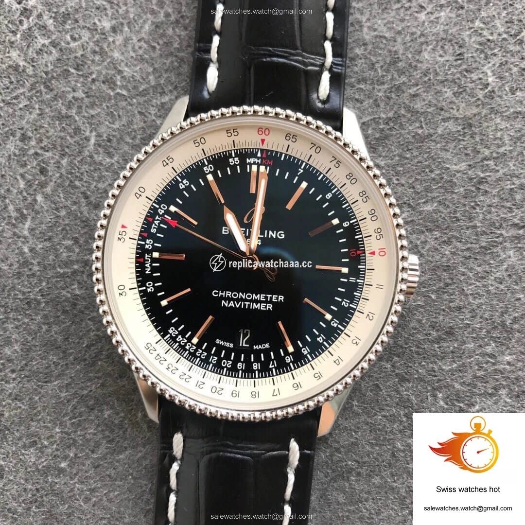 Breitling Navitimer 1 A17326211B1P1 V7 Factory Black Dial 1 Breitling Navitimer 1 A17326211B1P1 V7 Factory Black Dial 1