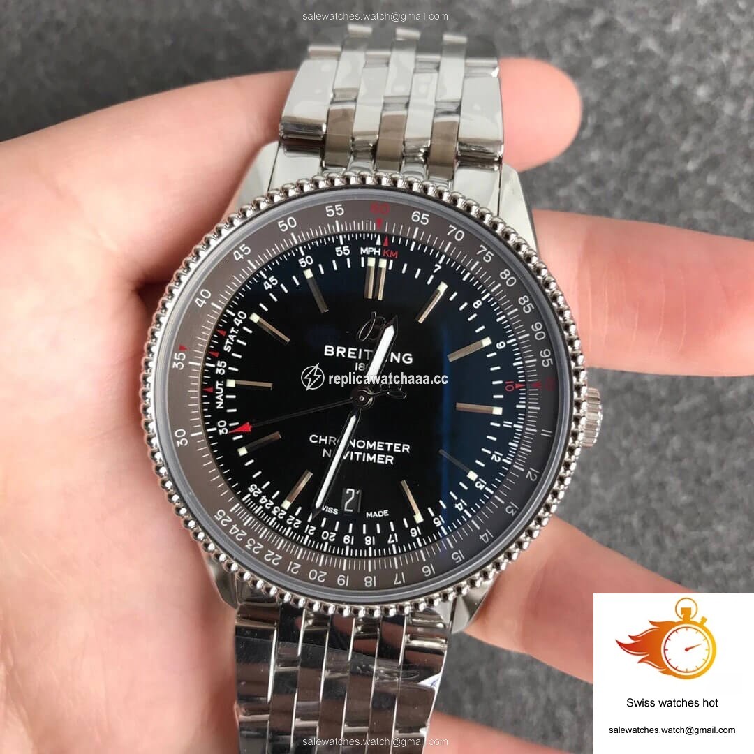 Breitling Navitimer 1 A17326241B1A1 V7 Factory Black Dial 1 Breitling Navitimer 1 A17326241B1A1 V7 Factory Black Dial 1