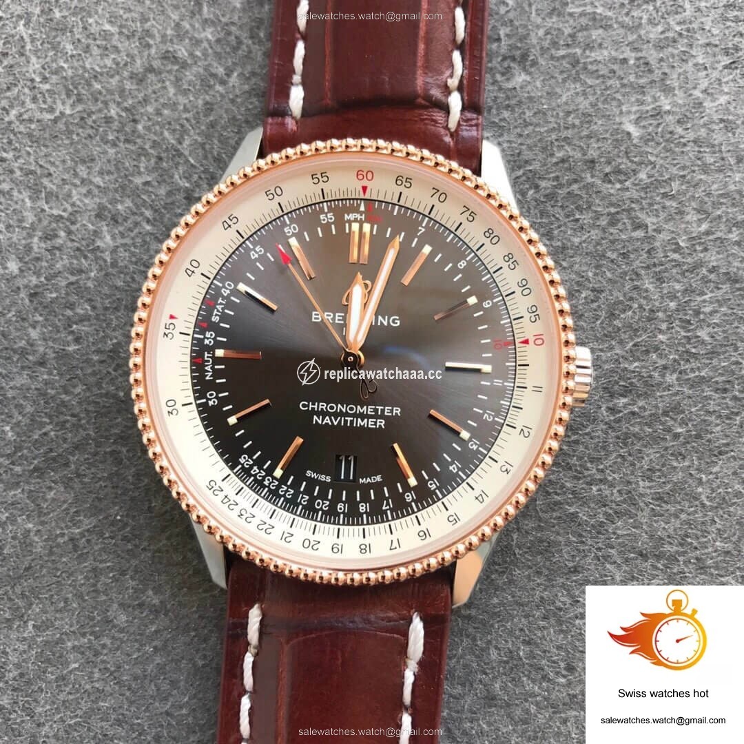 Breitling Navitimer 1 U17326211M1P2 V7 Factory Grey Dial 1 Breitling Navitimer 1 U17326211M1P2 V7 Factory Grey Dial 1