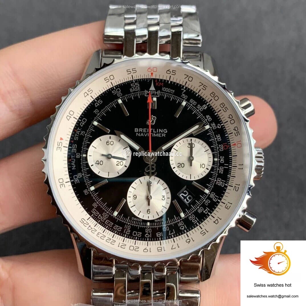 Breitling Navitimer 1 B01 AB0121211B1A1 GF Factory Black Dial 1 Breitling Navitimer 1 B01 AB0121211B1A1 GF Factory Black Dial 1