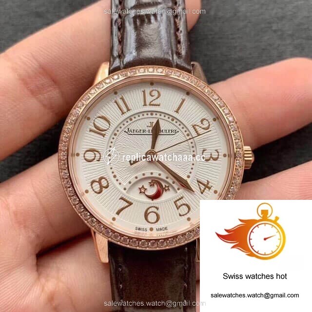 Jaeger LeCoultre Rendez Vous 3442440 ZF Factory Rose Gold Silver Dial 1 Jaeger LeCoultre Rendez Vous 3442440 ZF Factory Rose Gold Silver Dial 1