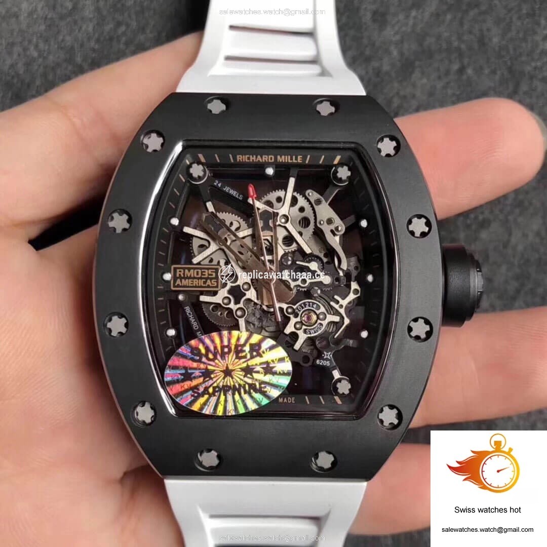 Richard Mille RM035 Americas KV Factory Black Ceramic 1 Richard Mille RM035 Americas KV Factory Black Ceramic 1