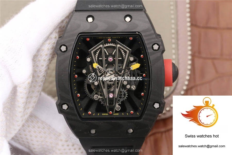 Richard Mille RM27-03 KV Factory Black Forged Carbon 1 Richard Mille RM27-03 KV Factory Black Forged Carbon 1