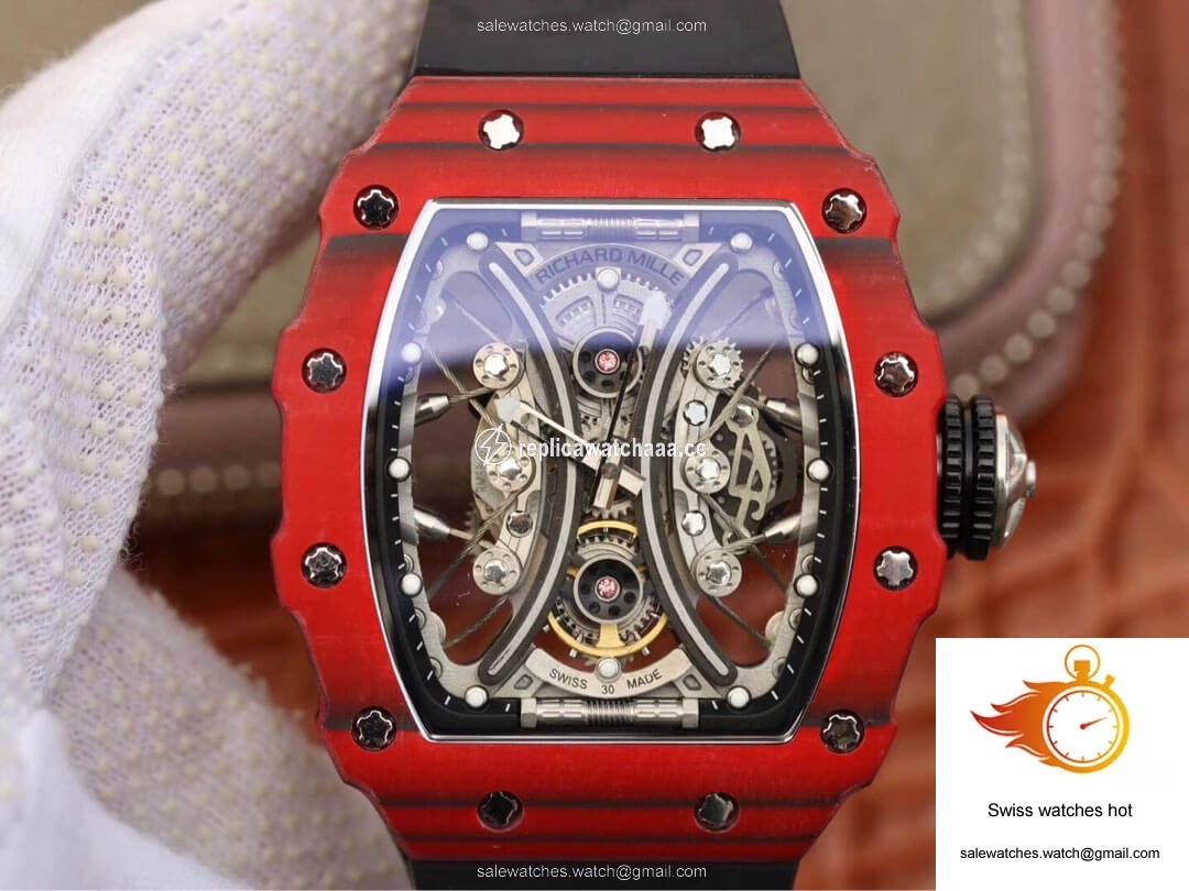 Richard Mille RM53-01 KV Factory TPT Carbon Fiber Black Strap 1 Richard Mille RM53-01 KV Factory TPT Carbon Fiber Black Strap 1