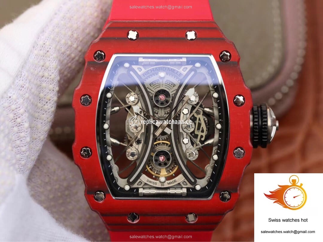 Richard Mille RM53-01 KV Factory TPT Carbon Fiber Skeleton Dial 1 Richard Mille RM53-01 KV Factory TPT Carbon Fiber Skeleton Dial 1