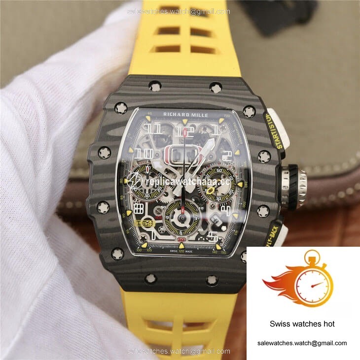 Richard Mille RM11-03 KV Factory Carbon Fiber Case 1 Richard Mille RM11-03 KV Factory Carbon Fiber Case 1