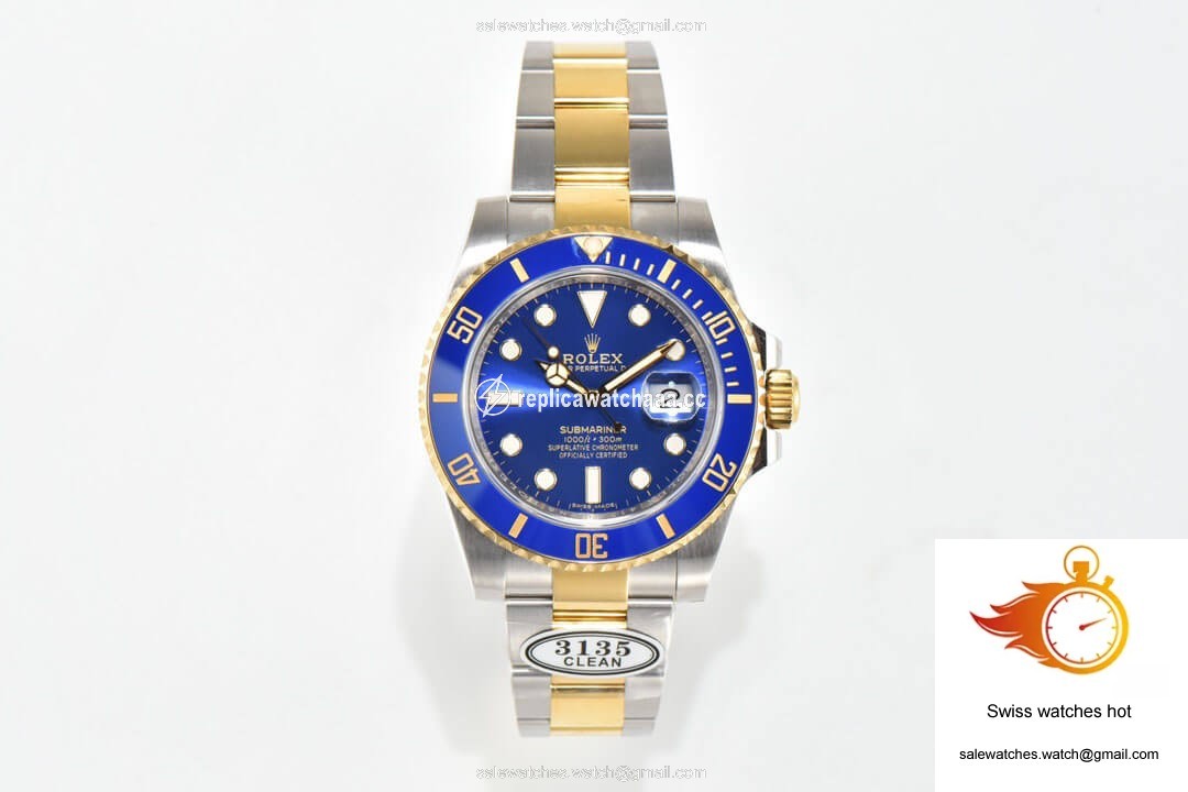 Rolex Submariner 116613LB-97203 Clean Factory V4 Blue Dial 1 Rolex Submariner 116613LB-97203 Clean Factory V4 Blue Dial 1