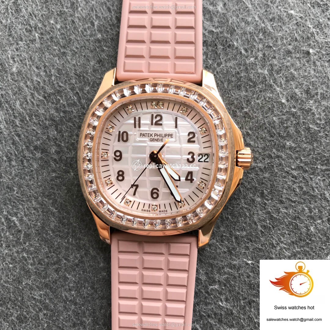 Patek Philippe Aquanaut 5072R-001 PPF Factory Rose Gold Mother Of Pearl Dial 1 Patek Philippe Aquanaut 5072R-001 PPF Factory Rose Gold Mother Of Pearl Dial 1