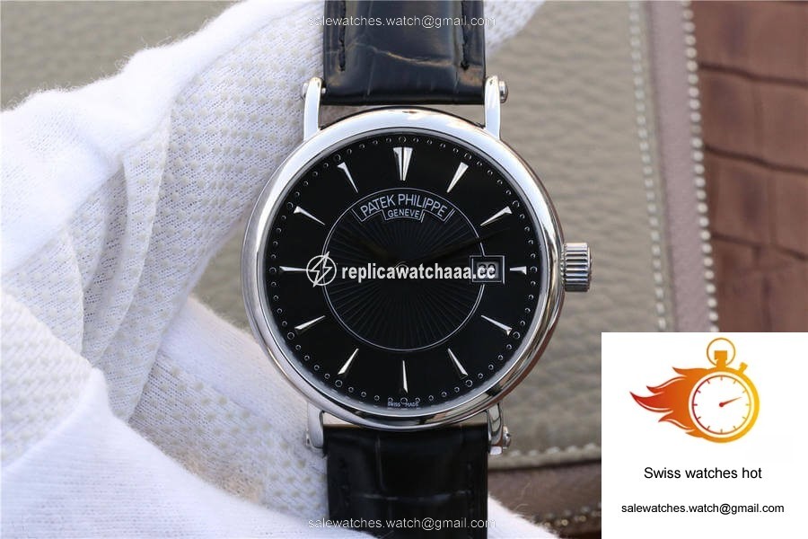 Patek Philippe Calatrava 5153G-001 ZF Factory Black Dial 1 Patek Philippe Calatrava 5153G-001 ZF Factory Black Dial 1