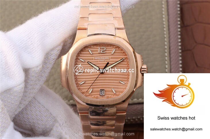 Patek Philippe Nautilus Ladies 7118-1R-010 PF Factory Honey Gold Dial 1 Patek Philippe Nautilus Ladies 7118-1R-010 PF Factory Honey Gold Dial 1