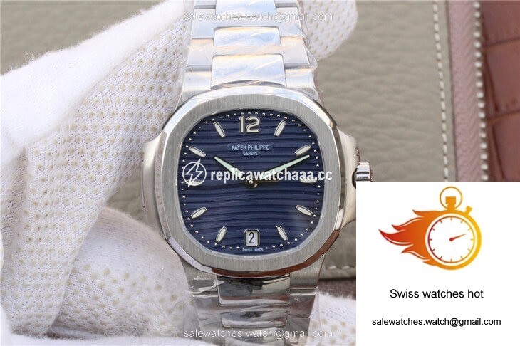 Patek Philippe Nautilus Ladies 7118/1A-001 PF Factory Blue Dial 1 Patek Philippe Nautilus Ladies 7118/1A-001 PF Factory Blue Dial 1