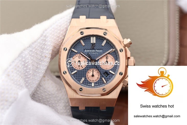 Audemars Piguet Royal Oak Chronograph 26331OR.OO.D315CR.01 OM Factory Blue Dial 1 Audemars Piguet Royal Oak Chronograph 26331OR.OO.D315CR.01 OM Factory Blue Dial 1