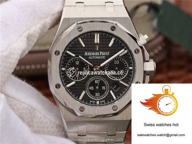 Audemars Piguet Royal Oak Chronograph 26320ST.OO.1220ST.01 OM Factory Black Dial 1 Audemars Piguet Royal Oak Chronograph 26320ST.OO.1220ST.01 OM Factory Black Dial 1