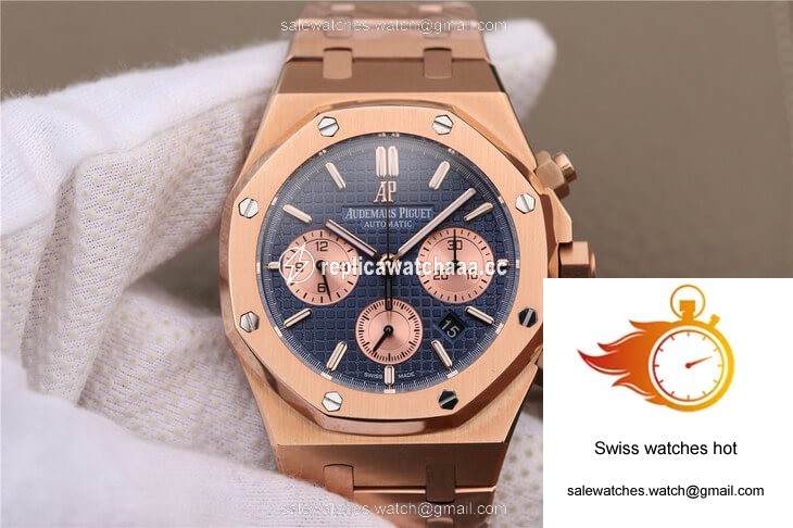 Audemars Piguet Royal Oak Chronograph 26331OR.OO.1220OR.01 OM Factory Blue Dial 1 Audemars Piguet Royal Oak Chronograph 26331OR.OO.1220OR.01 OM Factory Blue Dial 1