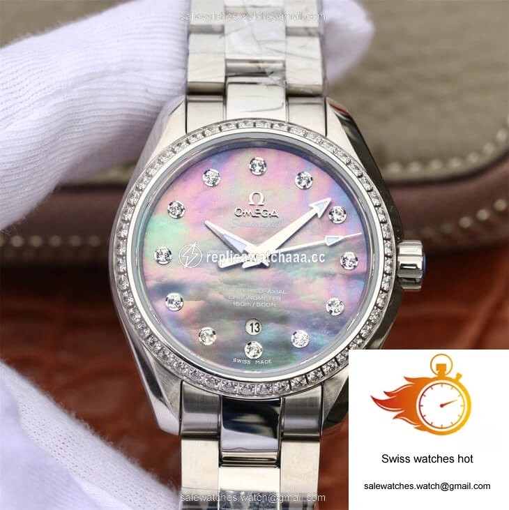 Omega Seamaster 231.15.34.20.57.001 Aqua Terra 150M 3S Factory Mother-Of-Pearl Dial 1 Omega Seamaster 231.15.34.20.57.001 Aqua Terra 150M 3S Factory Mother-Of-Pearl Dial 1