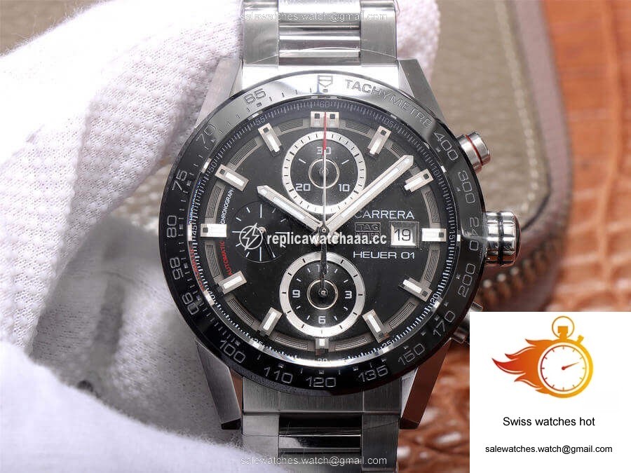TAG Heuer Carrera CAR201Z.BA0714 XF Factory Black Dial 1 TAG Heuer Carrera CAR201Z.BA0714 XF Factory Black Dial 1