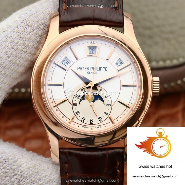 Patek Philippe Annual Calendar 5205R-001 KM Factory Rose Gold 1 Patek Philippe Annual Calendar 5205R-001 KM Factory Rose Gold 1