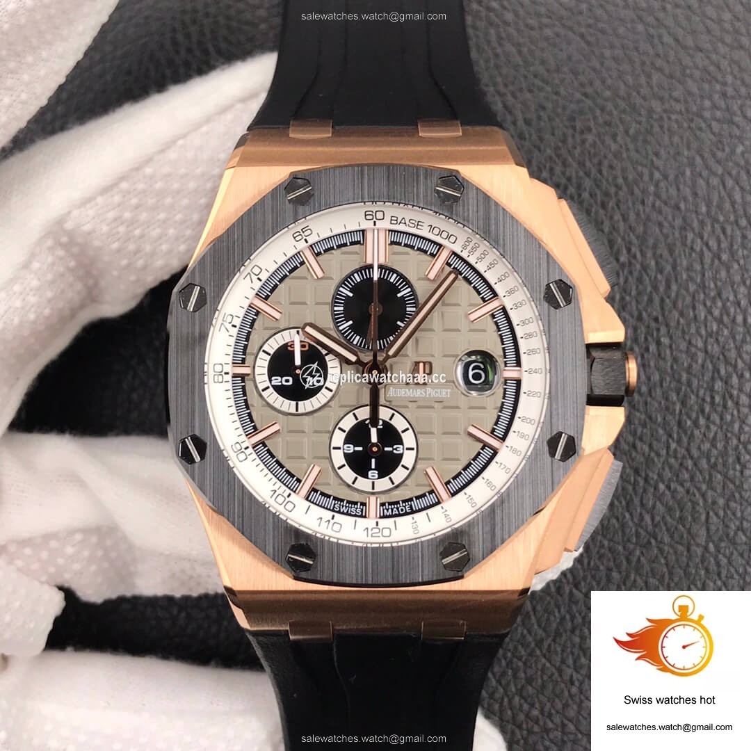 Audemars Piguet Royal Oak Offshore 26416RO.OO.A002CA.01 JF Factory V2 Grey Dial 1 Audemars Piguet Royal Oak Offshore 26416RO.OO.A002CA.01 JF Factory V2 Grey Dial 1