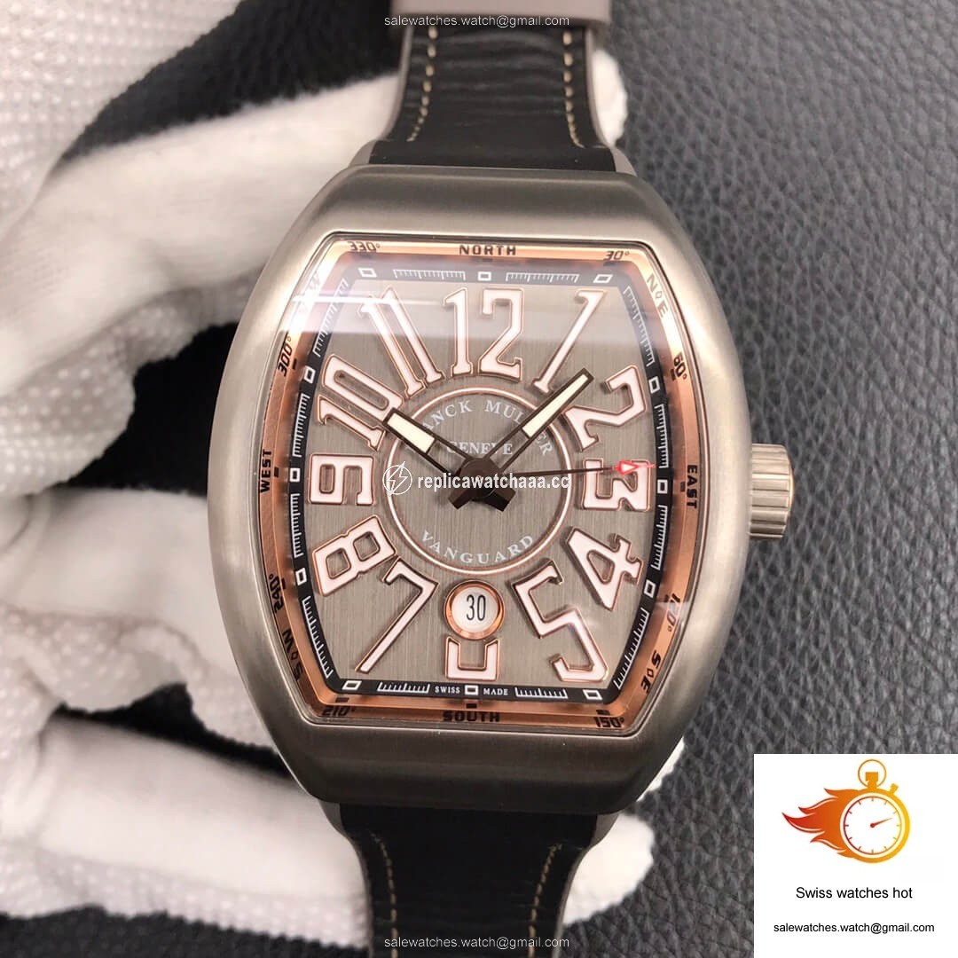 Franck Muller Vanguard V 45 SC DT TT BR 5N ZF Factory Titanium Metal 1 Franck Muller Vanguard V 45 SC DT TT BR 5N ZF Factory Titanium Metal 1