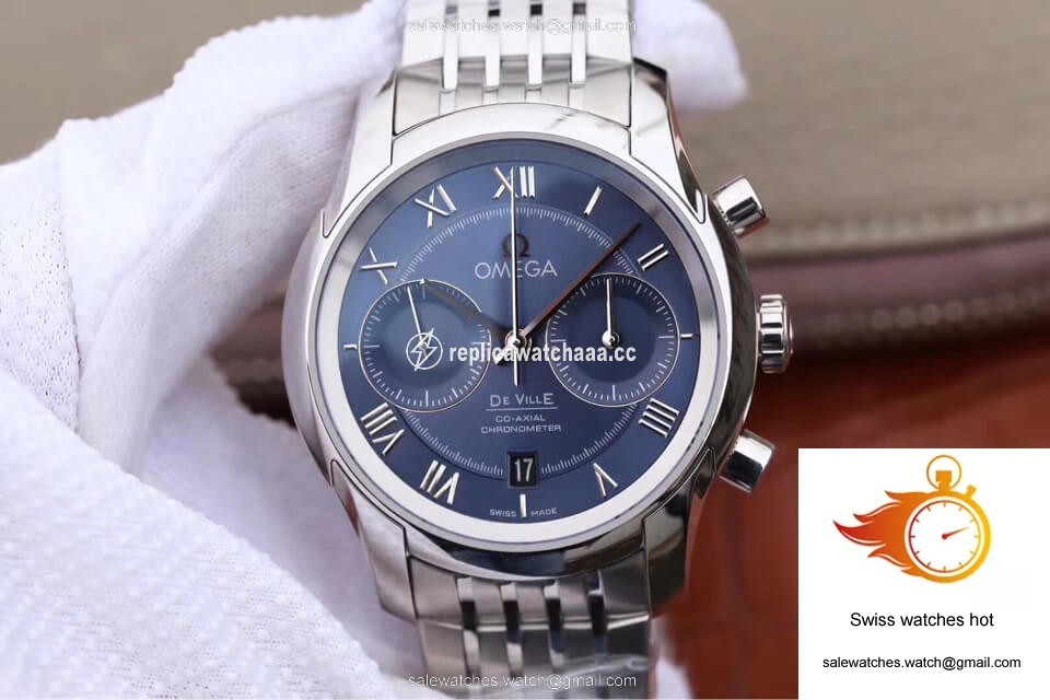 Omega De Ville 431.10.42.51.03.001 OM Factory Blue Dial 1 Omega De Ville 431.10.42.51.03.001 OM Factory Blue Dial 1