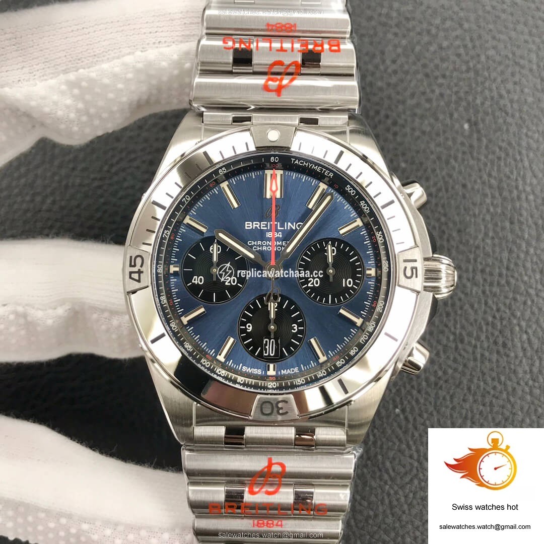 Breitling Chronomat AB0134101C1A1 GF Factory Blue Dial 1 Breitling Chronomat AB0134101C1A1 GF Factory Blue Dial 1