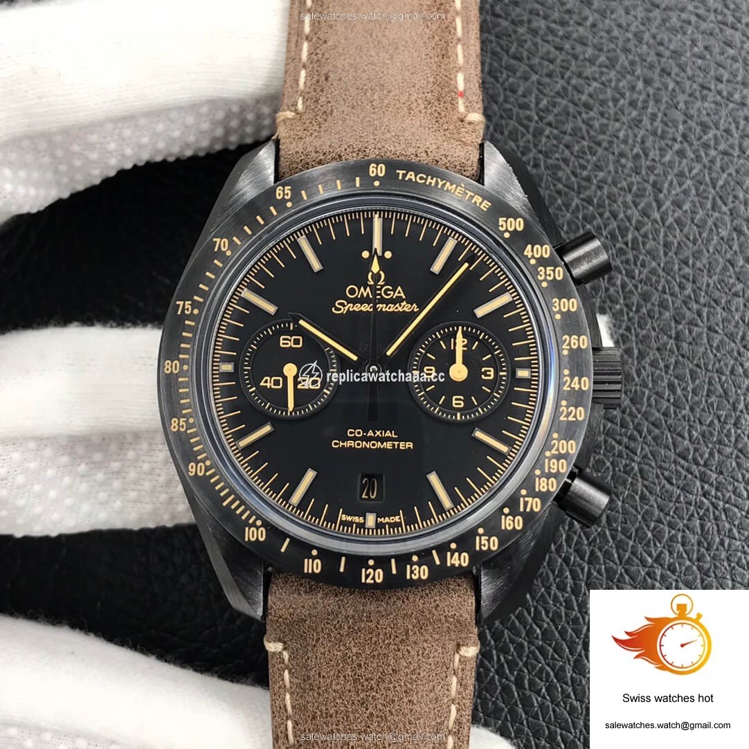 Omega Speedmaster 311.92.44.51.01.006 OM Factory V2 Dark Side Of The Moon Black 1 Omega Speedmaster 311.92.44.51.01.006 OM Factory V2 Dark Side Of The Moon Black 1