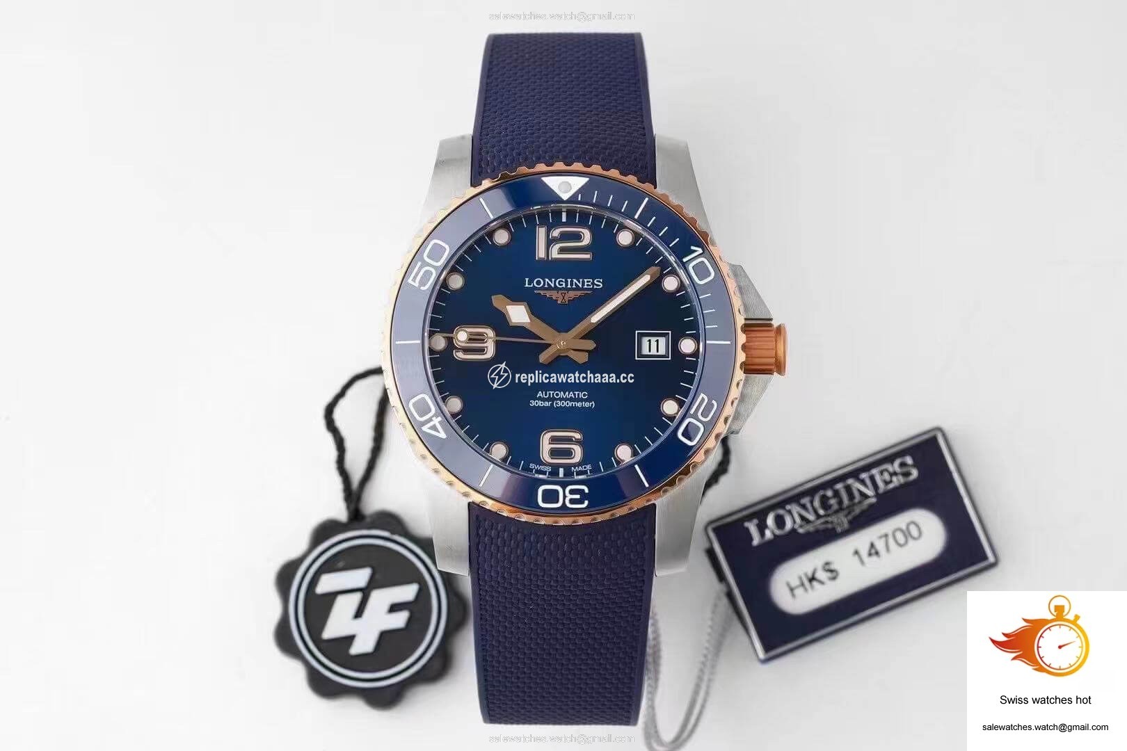 Longines Concas L3.781.3.98.9 ZF Factory Blue Dial 1 Longines Concas L3.781.3.98.9 ZF Factory Blue Dial 1