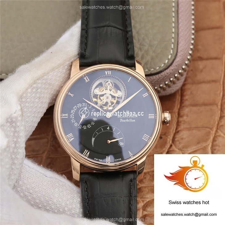 Blancpain Villeret 6025-3642-55B JB Factory Black Dial 1 Blancpain Villeret 6025-3642-55B JB Factory Black Dial 1