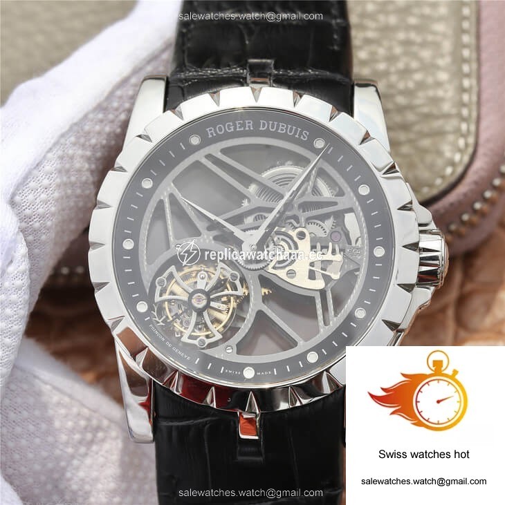 Roger Dubuis Excalibur RDDBEX0260 JB Factory Skeleton Tourbillon Dial 1 Roger Dubuis Excalibur RDDBEX0260 JB Factory Skeleton Tourbillon Dial 1