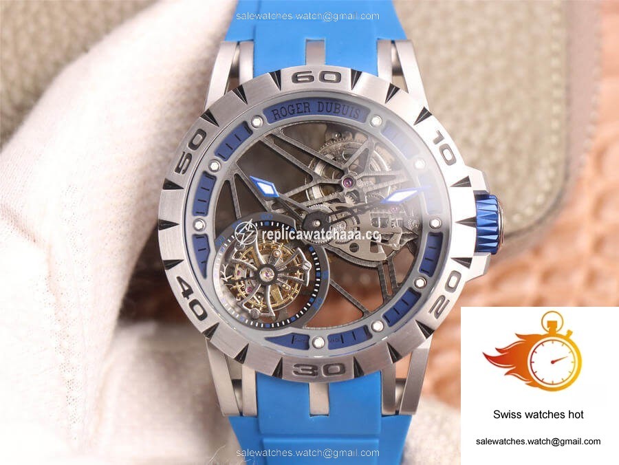 Roger Dubuis Excalibur Spidr RDDBEX0479 JB Factory Tourbillon Skeleton Dial 1 Roger Dubuis Excalibur Spidr RDDBEX0479 JB Factory Tourbillon Skeleton Dial 1