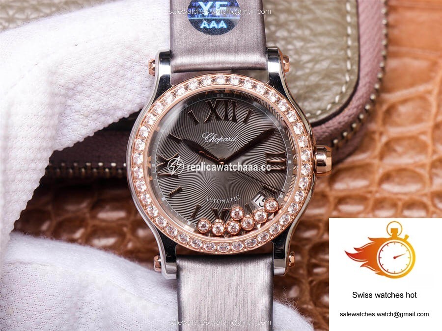 Chopard Happy Sport 278559-3003 YF Factory Grey Dial 1 Chopard Happy Sport 278559-3003 YF Factory Grey Dial 1