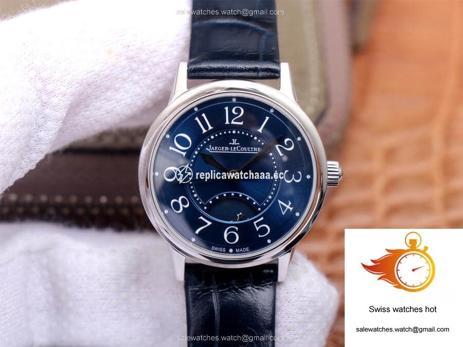 Jaeger LeCoultre Rendez Vous 3468480 MG Factory Blue Dial 1 Jaeger LeCoultre Rendez Vous 3468480 MG Factory Blue Dial 1