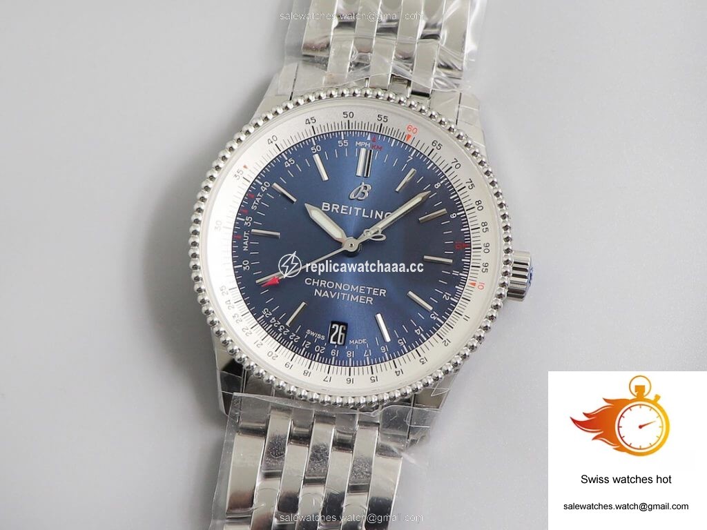Breitling Navitimer Automatic 38 A17325211C1A1 KOR Factory Blue Dial 1 Breitling Navitimer Automatic 38 A17325211C1A1 KOR Factory Blue Dial 1