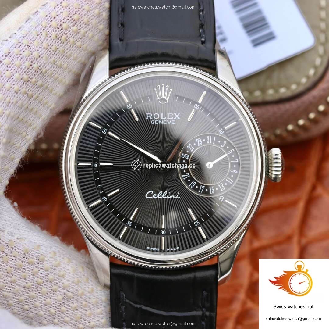 Rolex Celini Date 50519 MKS Factory Black Dial 1 Rolex Celini Date 50519 MKS Factory Black Dial 1