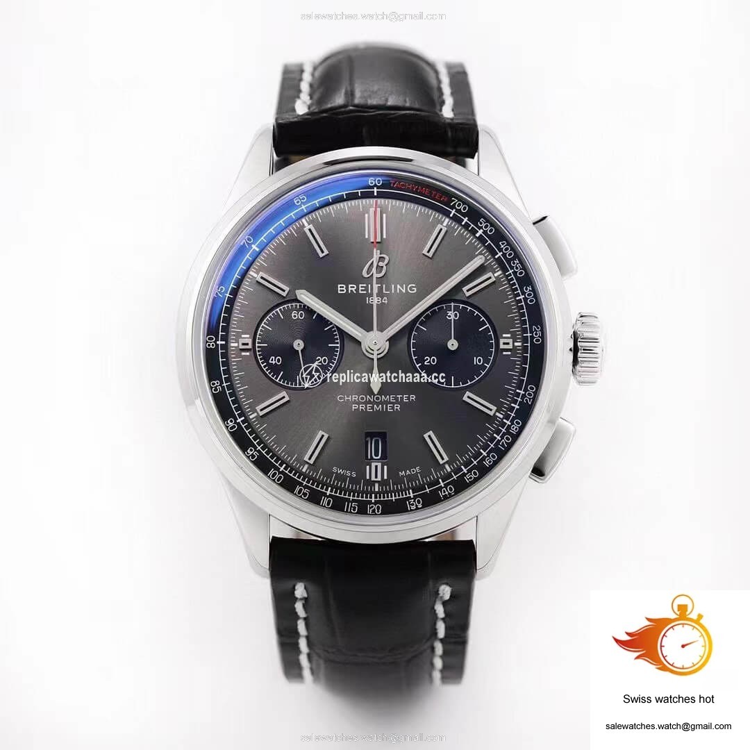 Breitling Premier B01 Chronograph AB0118221B1P1 GF Factory V2 Grey Dial 1 Breitling Premier B01 Chronograph AB0118221B1P1 GF Factory V2 Grey Dial 1