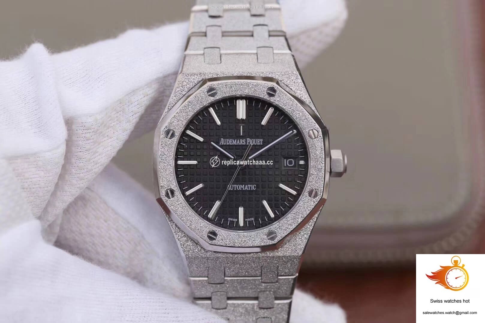 Audemars Piguet Royal Oak 15454BC.GG.1259BC.01 JH Factory Black Dial 1 Audemars Piguet Royal Oak 15454BC.GG.1259BC.01 JH Factory Black Dial 1