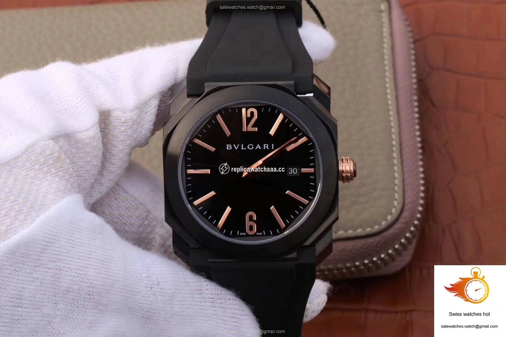 Bvlgari Octo 102581 BGO41BBSVD Black Dial 1 Bvlgari Octo 102581 BGO41BBSVD Black Dial 1